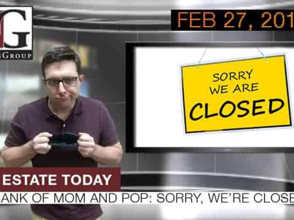 Mom and Pop: We're Closed