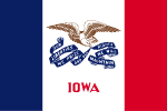 150px Flag of Iowa.svg