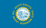 160px Flag of South Dakota.svg 1