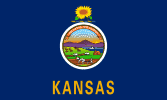 167px Flag of Kansas.svg