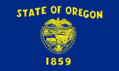 167px Flag of Oregon.svg