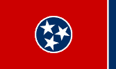 167px Flag of Tennessee.svg