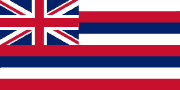 180px Flag of Hawaii.svg