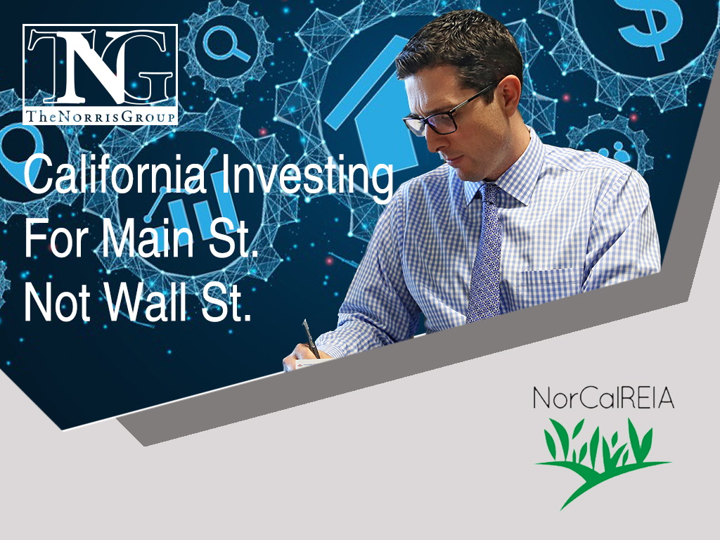 California Investing for Main St. not Wall St.
