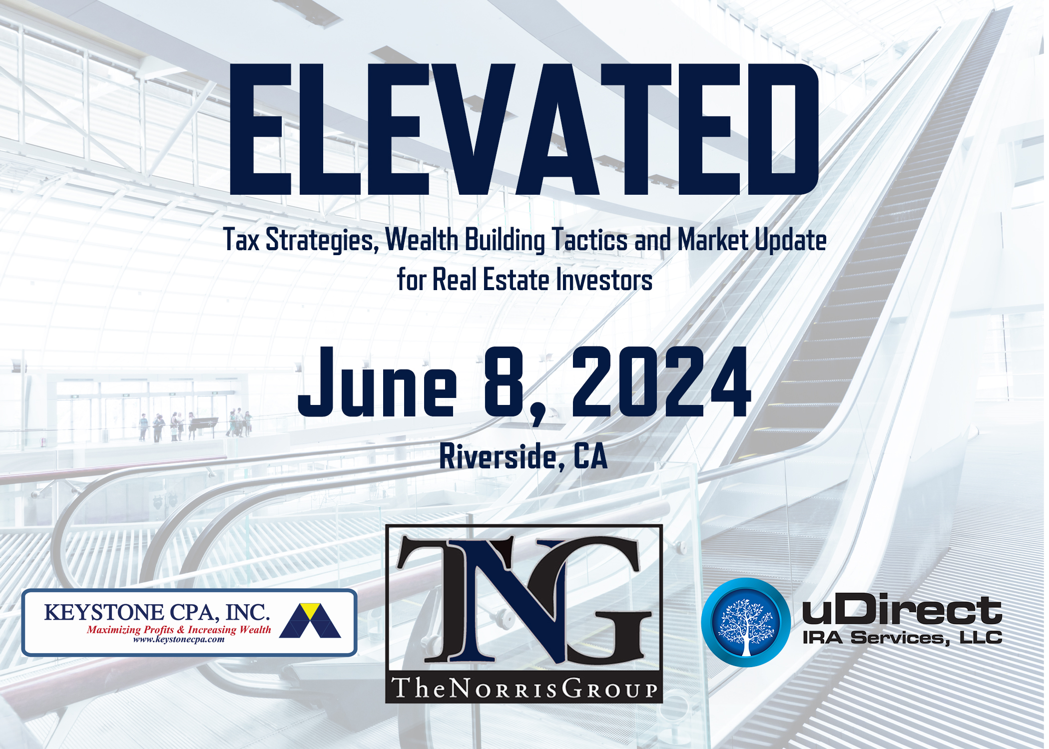 ELEVATED- Tax Strategies, Wealth Building Tactics and Market Update/Forecast